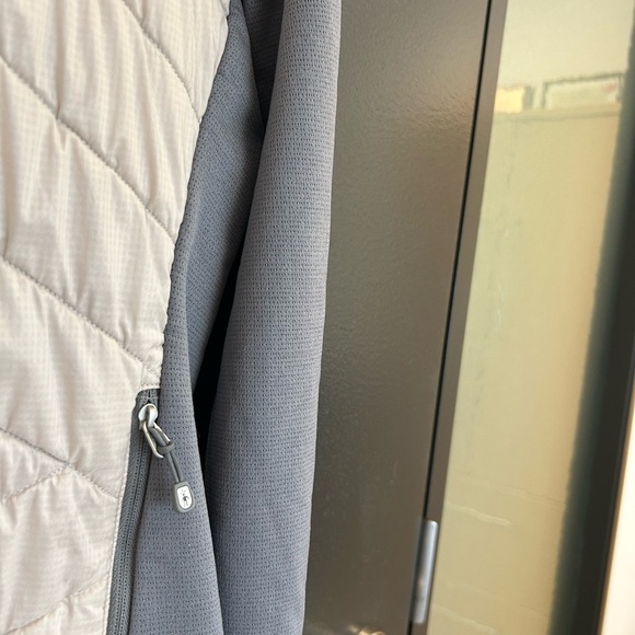Smartwool M GUC Smartloft double propulsion W Gray and Cream Quilted Jacket - Picture 6 of 13